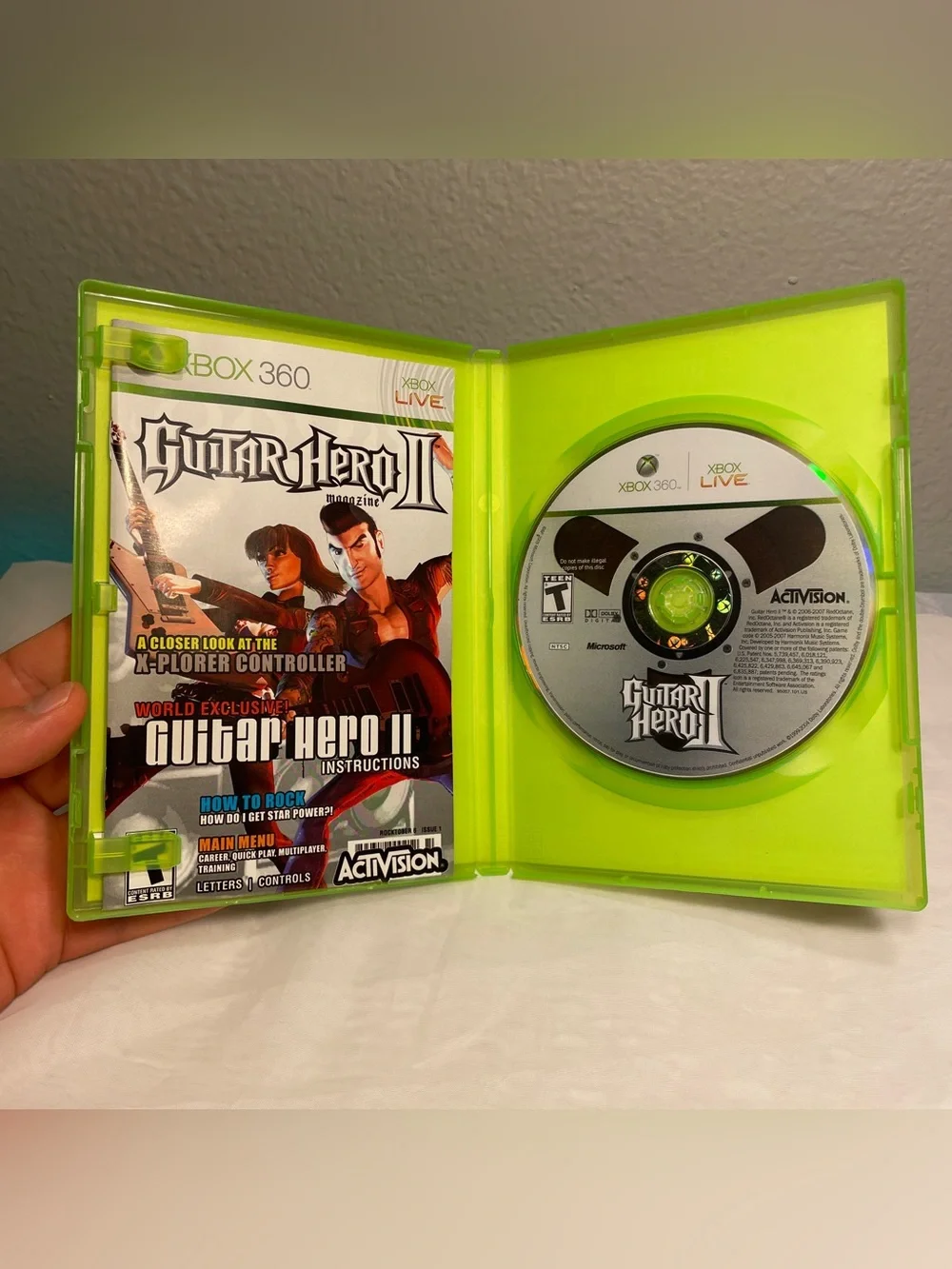 Microsoft guitar hero